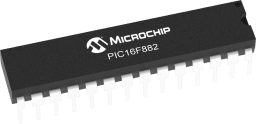 Microcontrolador PIC16F882-I/SP DIP-28