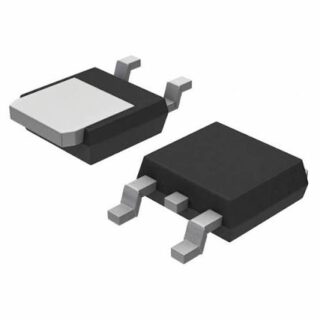 Transistor MOSFET de canal N 2N06L64 de 60 V y 35 A en encapsulado TO-252 para fuentes conmutadas, convertidores DC-DC y control de motores.
