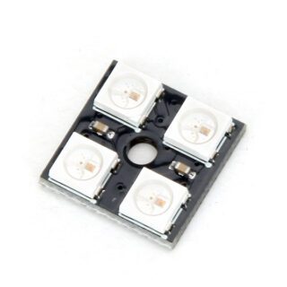Matriz LED 2x2 RGB WS2812B NeoPixel 4 Bits