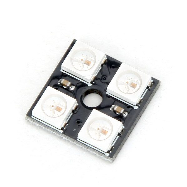 Matriz Leds 2X2 RGB WS2812B Neopixel 4BITS Matriz LED 2x2 RGB WS2812B NeoPixel 4 Bits