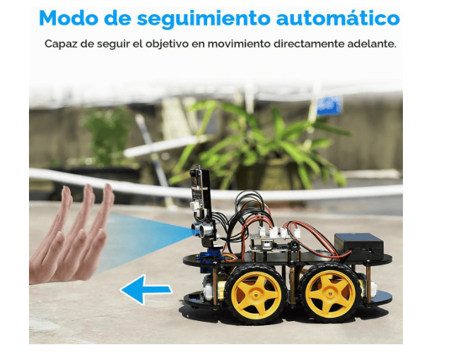 LAFVIN R3 Smart Robot Car con Cámara LAFVIN R3 Smart Robot Car con Cámara - Imagen 4