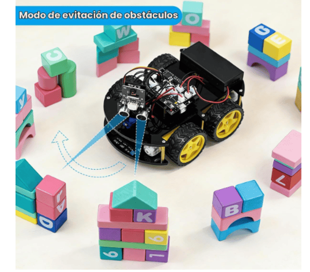 LAFVIN R3 Smart Robot Car con Cámara LAFVIN R3 Smart Robot Car con Cámara - Imagen 3