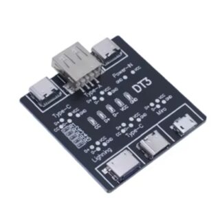 Probador de cables USB DT3 para Type-C Micro USB y Lightning