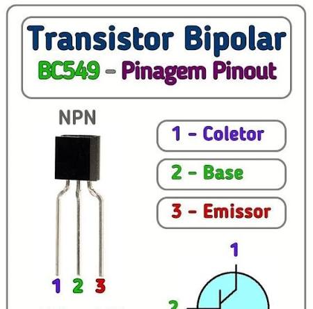 Transistor BC549B – NPN de Propósito General de Bajo Ruido Transistor BC549B – NPN de Propósito General de Bajo Ruido - Imagen 3
