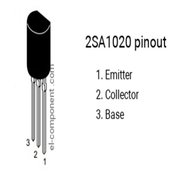 Transistor 2SA1020L PNP 50V 2A – Transistor de Potencia para Amplificación y Conmutación Transistor 2SA1020L PNP 50V 2A – Transistor de Potencia para Amplificación y Conmutación - Imagen 2