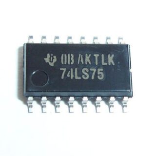 SN74LS75 SMD latch bistable TTL de 4 bits en encapsulado SOIC