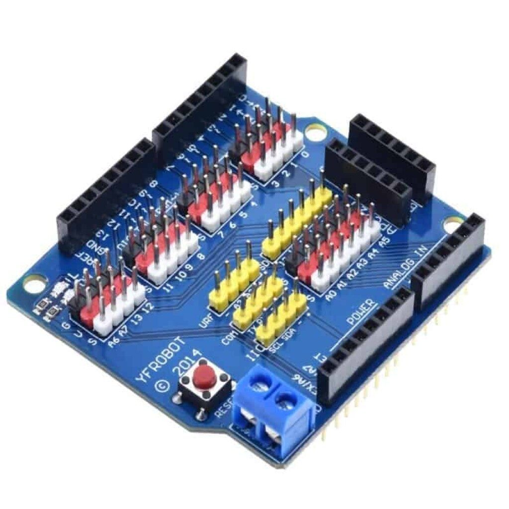 Sensor Shield V5.0 para Arduino UNO R3 – Placa de Expansión para Sensores sensor shield V5.0
