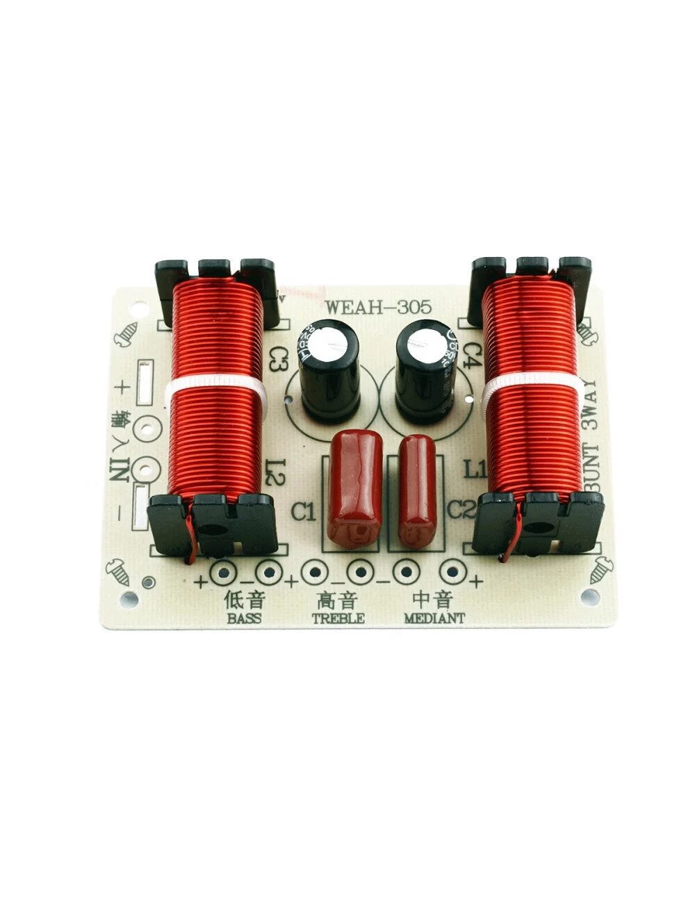 Crossover de Audio de 3 Vías WEAH-305 150W para Altavoz Crossover de Audio de 3 Vías WEAH-305 150W para Altavoz - Imagen 3