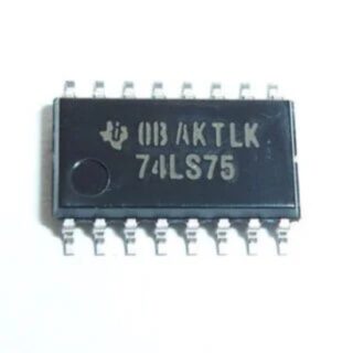 SN74LS75 SMD latch bistable TTL de 4 bits en encapsulado SOIC