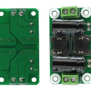 Placa de filtro de alimentación DC 0-50V 4A para amplificador Clase D