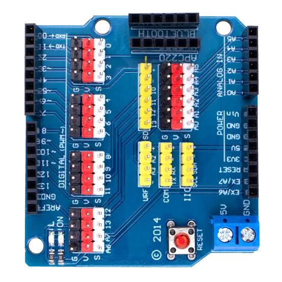 Sensor Shield V5.0 para Arduino UNO R3 – Placa de Expansión para Sensores Sensor Shield V5.0 para Arduino UNO R3 – Placa de Expansión para Sensores - Imagen 2