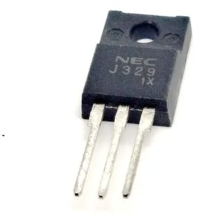 Transistor MOSFET 2SJ329 de canal P, 60 V y 15 A, encapsulado MP-45F.