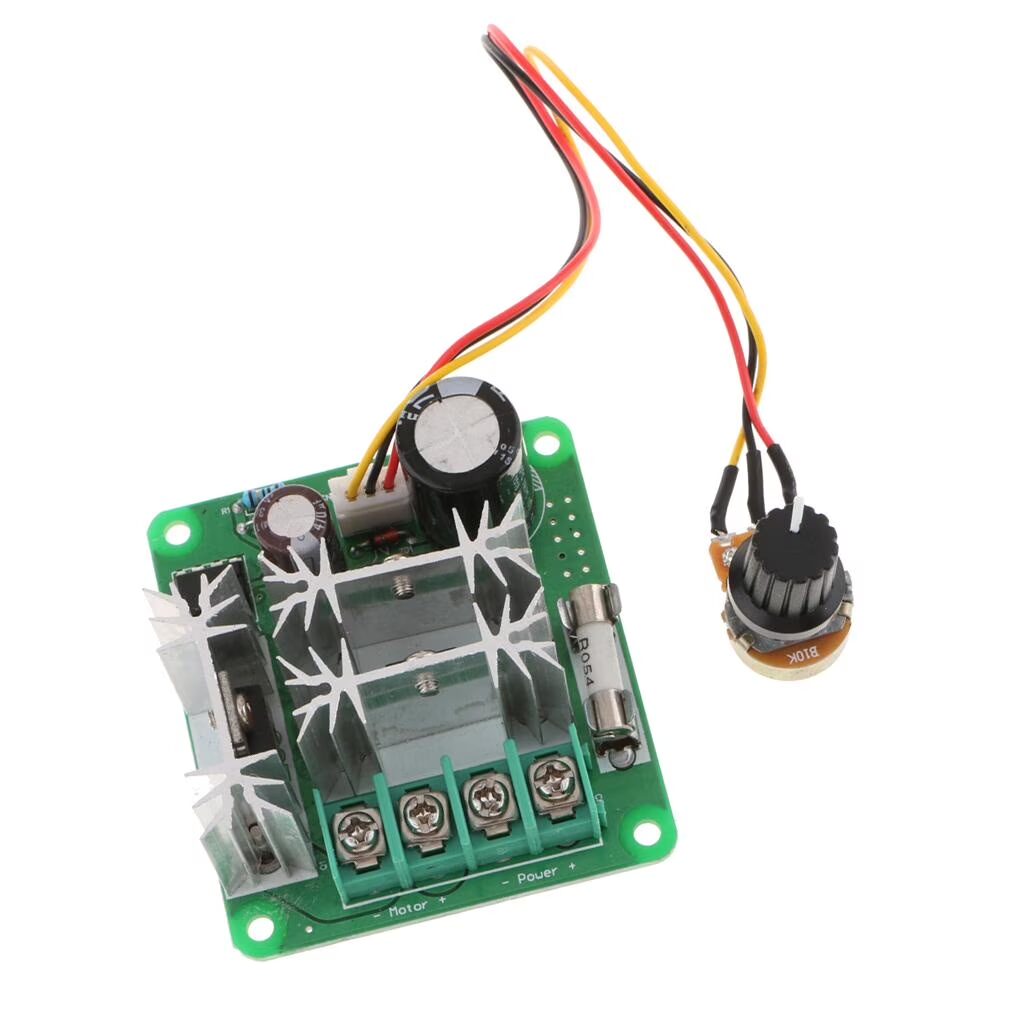 Controlador de Velocidad de Motor DC 6V-90V 15A PWM Controlador de Velocidad de Motor DC 6V-90V 15A PWM - Imagen 2