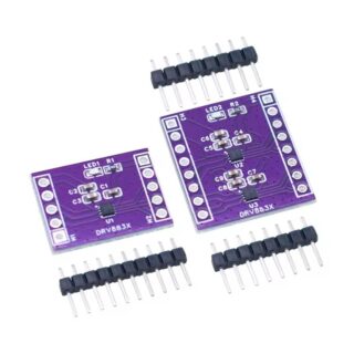 Módulo Driver de Motor DC Puente H DRV8837 de 1 y 2 Canales 1.8A