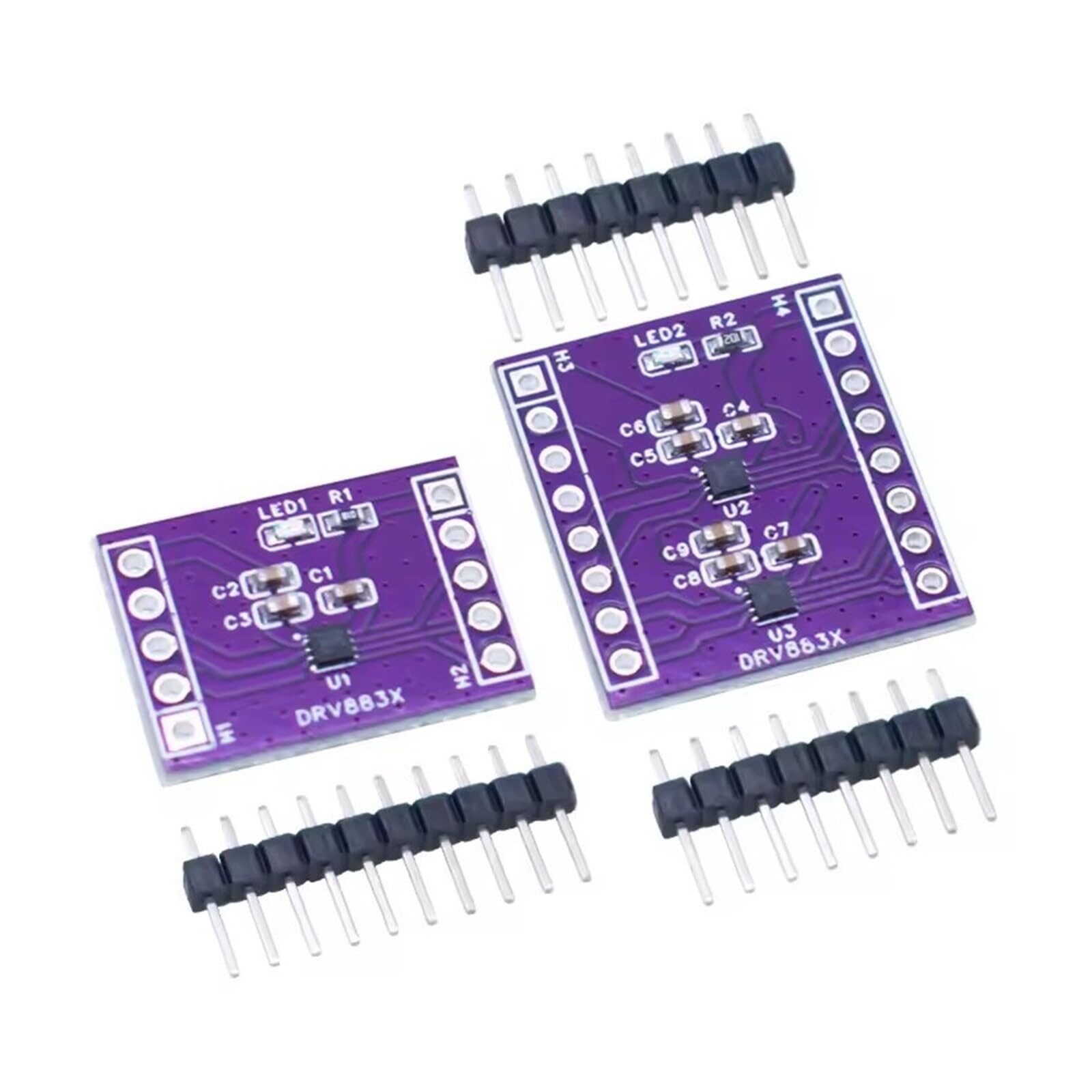 Módulo Driver de Motor DC Puente H DRV8837 de 1 y 2 Canales 1.8A Módulo Driver de Motor DC Puente H DRV8837 de 1 y 2 Canales 1.8A