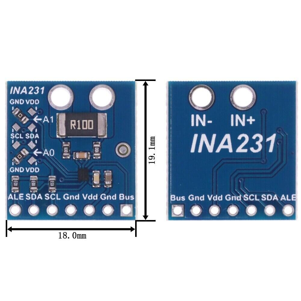 Módulo Sensor de Monitoreo de Corriente y Potencia Bidireccional INA231 para Arduino Módulo Sensor de Monitoreo de Corriente y Potencia Bidireccional INA231 para Arduino - Imagen 2