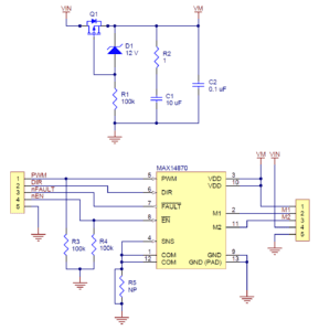 Driver MAX14870 | Control eficiente de motores DC de un canal