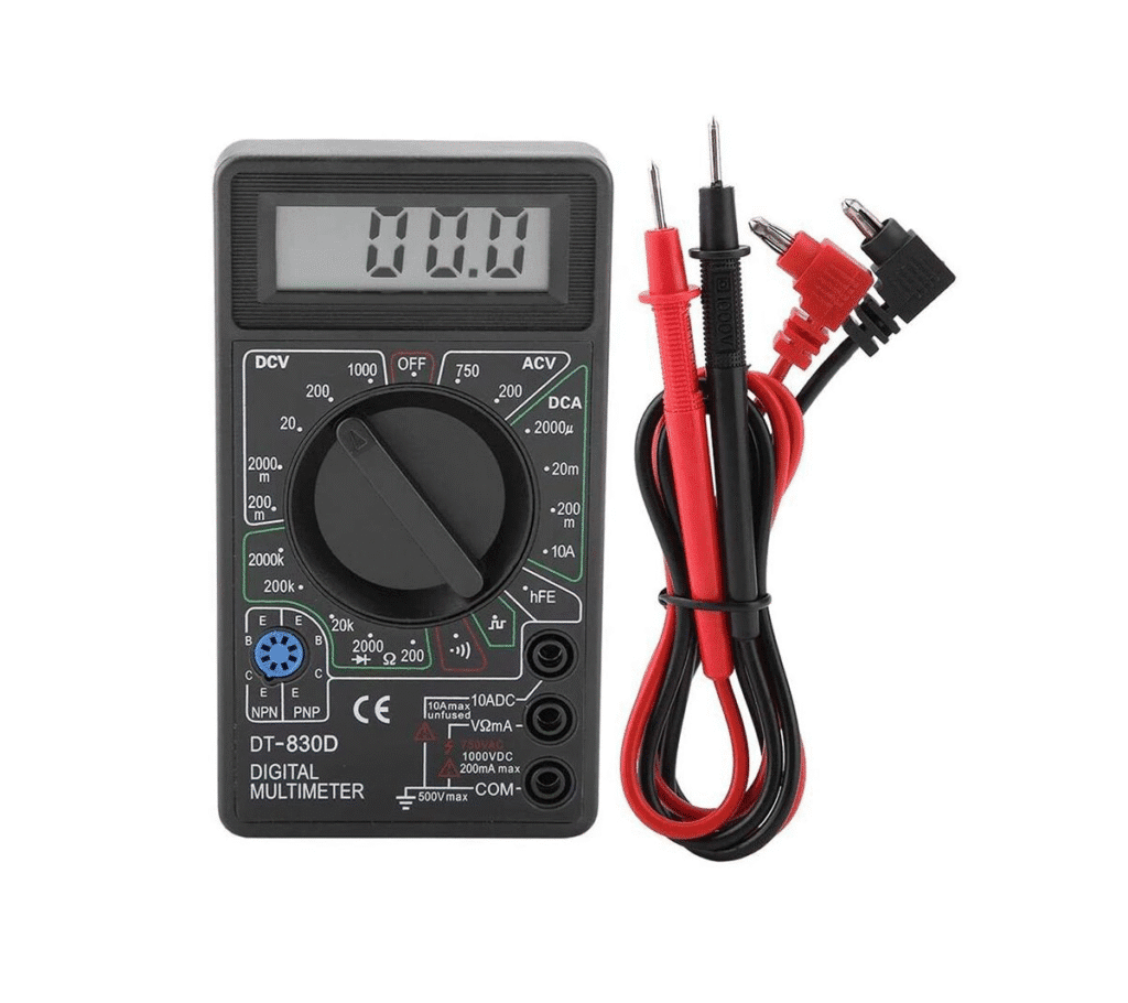 Mini multímetro digital DT-832 | Medición precisa y portátil