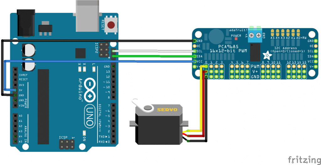 Shield Motor Driver Servos PCA9685 - Imagen 4