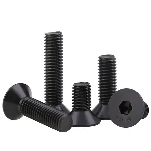 Tornillos M4 Cabeza Plana Hexagonal bristol X10 Ja Bots