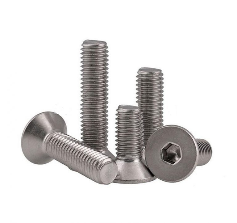 Tornillos M4 Cabeza Plana Hexagonal Acero Inoxidable bristol X10 Ja 