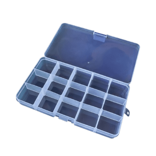 Caja Organizadora 15 Compartimientos Transparente
