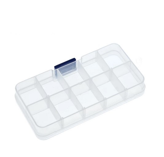Caja de herramientas Caja de componentes Piezas de plástico de tornillos  transparentes dos Caja macenamiento Accesorios de - D Sunnimix organizador  de hardware