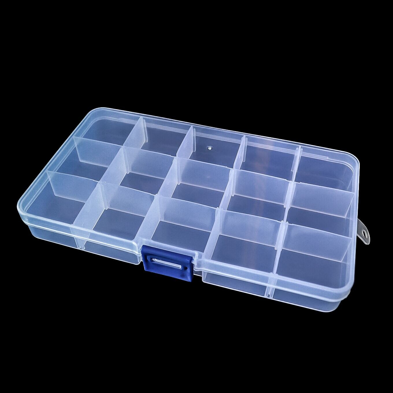 Caja organizadora de plastico con 15 compartimientos - Cimech 3d