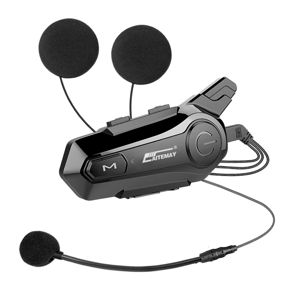 Auricular Para Casco Moto Con Microfono Intercomunicacion