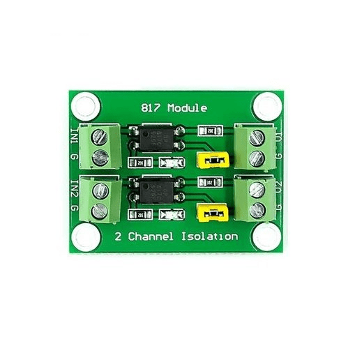 Módulo Aislamiento Optoacoplador 2 Canales PC817 Módulo Aislamiento Optoacoplador 2 Canales PC817 - Imagen 2