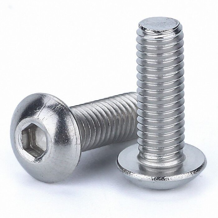 Tornillos M6 Cabeza De Boton bristol Acero Inoxidable X10 Todo Lo 