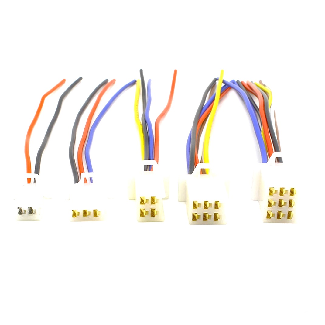 Conector de alimentación DC para tira de luces led RGB con cable - Ja-Bots