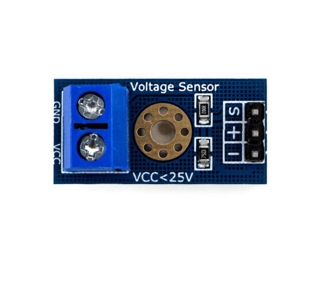 Módulo Sensor de Voltaje DC 0–25V con Salida Analógica - Imagen 2