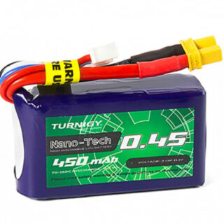 Batería Lipo Turnigy Nano-Tech 450mAh 3S 70C