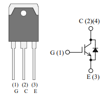 Transistor IGBT MGD623S
