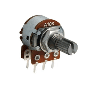 Potenciómetro De Perilla Dual A10K