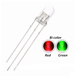 LED Bicolor Ánodo Común 5mm Paquete X10