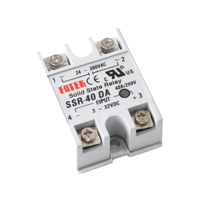 Relé de estado sólido SSR-DA 3~32VDC a 24~380VAC
