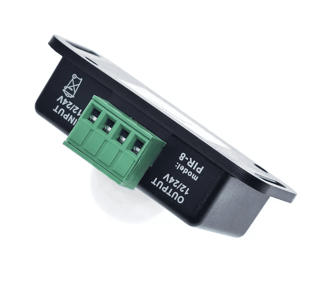 Módulo PIR-8 Sensor de Movimiento Infrarrojo 6A 12V-24V Módulo PIR-8 Sensor de Movimiento Infrarrojo 6A 12V-24V - Imagen 2