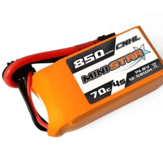 Batería LiPo CNHL MiniStar 850mAh 14.8V 4S 70C con XT30U