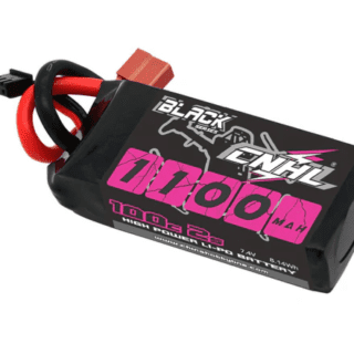 Batería LiPo CNHL Serie Black 2S 1100mAh 7.4V 100C con T/Dean