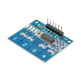 Sensor Táctil Capacitivo de 4 Vías TTP224