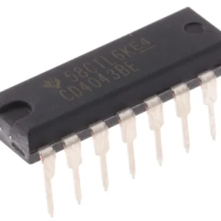 Pestillo CMOS CD4043BE