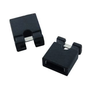 Conector Jumper 2.54 mm 2P con Tapa Abierta Pack x10