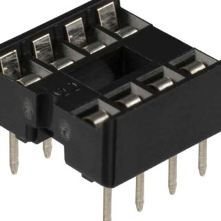 Base DIP ( Socket IC) para integrados de 6 a 40 pines - 8P