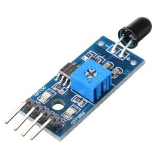 Sensor de flama LM393 infrarrojo