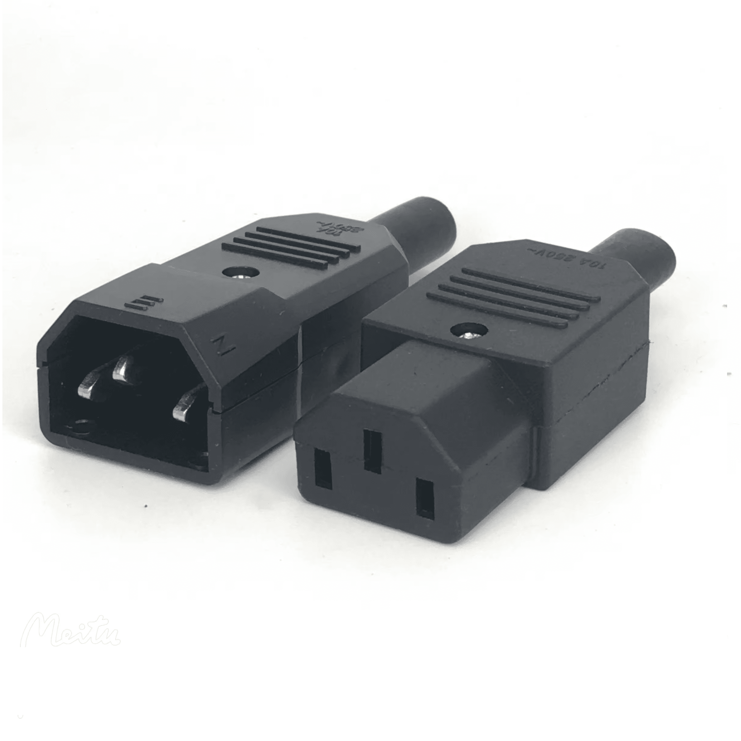 Conector IEC320 - Macho y Hembra
