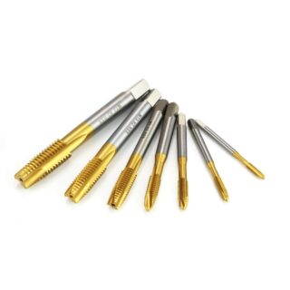 Macho para Roscar HSS Titanio Métrica M2 a M6