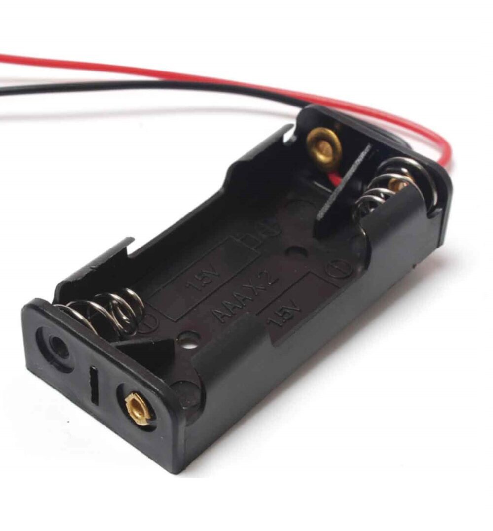 Porta Pila AAAx2 con Cable - Imagen 4