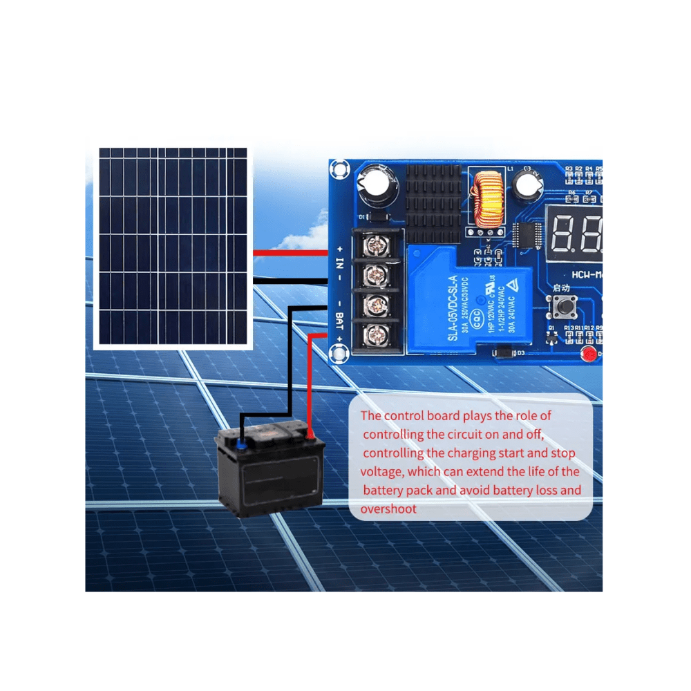 Panel Control Carga XH-M604 para baterías 18650 - Imagen 5